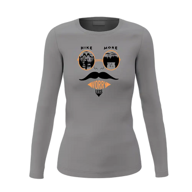 Hike More Worry Less Long Sleeve Shirt